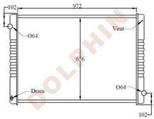 Load image into Gallery viewer, KENWORTH Radiator - T300 Series (1995-2003) 972 x 656 x 61 mm