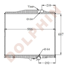 Load image into Gallery viewer, VOLVO Radiator - CT,CTP Series (2007-) 687 x 906 x 48 mm