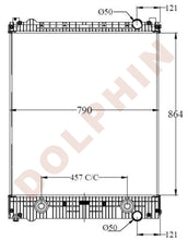 Load image into Gallery viewer, FREIGHTLINER Radiator - Business Class M2 106, Business Class M2 112 (2008-2013) 864 x 790 x 48 mm