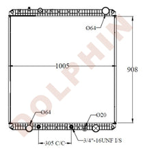 Load image into Gallery viewer, FREIGHTLINER Radiator - Bussiness Class, Cascadia M2-112 (2012-2014) 908 x 1005 x 54 mm
