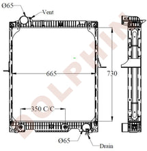 تحميل الصورة إلى عارض المعرض، مرسيدس رادياتير - SK1735 NG90LP - 730 × 665 × 48 مم