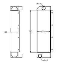 Load image into Gallery viewer, Radiator - Charge Air Cooler - 790 x 254 x 140 mm