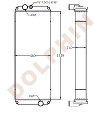 Load image into Gallery viewer, CATERPILLAR Radiator1118 x 460 x 140 mm Radiator
