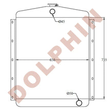 Load image into Gallery viewer, DETROIT Radiator - GMC 6-71 / 4-71 Detroit Diesel Power Units - 736 x 654 x 76 mm Radiator