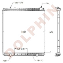 Load image into Gallery viewer, FREIGHTLINER Radiator - Cascadia 113/125, Century Class Columbia 112/120 - 1070 x 1005 x 54 mm