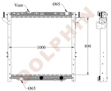 Load image into Gallery viewer, FREIGHTLINER Radiator - Cascadia 990 x 1000 x 54 mm Radiator