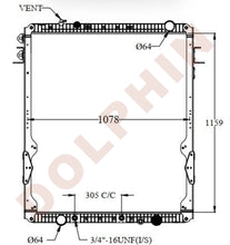 Load image into Gallery viewer, FREIGHTLINER Radiator - Coronado (2010-2013) 1159 x 1078 x 54 mm Radiator