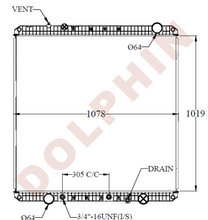Load image into Gallery viewer, FREIGHTLINER Radiator - Coronado CC CD Western Star 1019 x 1078 x 54 mm Radiator