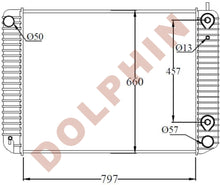 Load image into Gallery viewer, GMC Radiator - C-Series Topkick Kodiac C6 C7 Series Kodiac C60 C70 Topkick C6000 C7000’’ (1990-1998) 797 x 660 x 40 mm