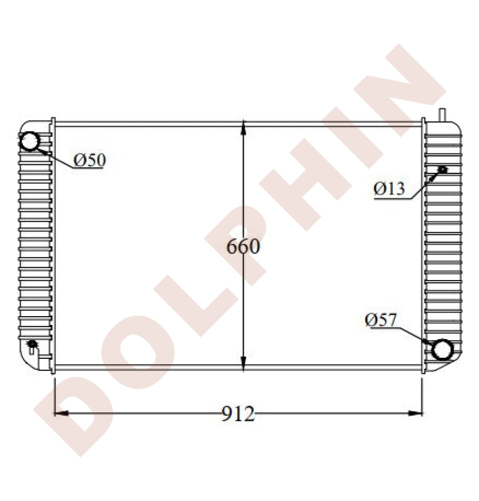 GMC Radiator Topkick, Kodiac C6000,C7000, C6500,C7500 (19932002) 91