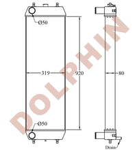 Load image into Gallery viewer, HITACHI Radiator - 920 x 319 x 80 mm Radiator