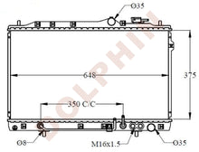 Load image into Gallery viewer, Hyundai Radiator 1990-1993