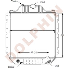Load image into Gallery viewer, INTERNATIONAL Radiator 2000 2005 648 x 664 x 64 mm Radiator