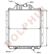 Cargar imagen en el visor de la galería, INTERNATIONAL Radiator - 4700 4900 756 x 664 x 45 mm Radiator