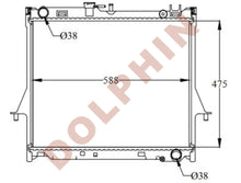 Load image into Gallery viewer, ISUZU RADIATOR - 2.5D (2002-) 475 x 588 x 26 mm Radiator
