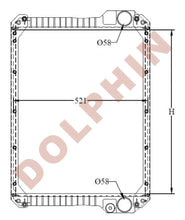 Load image into Gallery viewer, JCB Radiator - 638 x 521 x 101 mm Radiator
