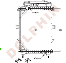 Load image into Gallery viewer, KENWORTH Radiator - T600 T660 T800 (2006-2008) 1016 x 729 x 61 mm Radiator