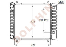 Cargar imagen en el visor de la galería, LAND ROVER RADIATOR - 2.5 TD 2.5TDi (1987-1995) 420 x 410 x 48 mm Radiator