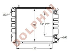 تحميل الصورة إلى عارض المعرض، LAND ROVER RADIATOR - 2.5 TDi (1989-1995) 416 x 410 x 61 mm Radiator