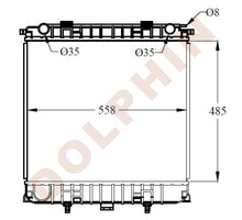 Load image into Gallery viewer, Land Rover Radiator (4.0I V6 4.4I V8 4.2 S) 2004-2010 - 485 X 558 54 Mm