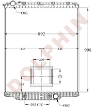 تحميل الصورة إلى عارض المعرض، MACK Radiator GU Granite (2008 2014) 998 x 892 x 48 mm Radiator