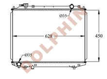 تحميل الصورة إلى عارض المعرض، MAZDA RADIATOR - 2.5D 2.5TD 2.9D 2.5 TDCI 3.0 TDCI 2500 D 3.0 TD (1996-2006) 450 x 628 x 16 mm Radiator