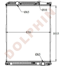 تحميل الصورة إلى عارض المعرض، MERCEDES Radiator 1996 1015 x 830 x 54 mm Radiator