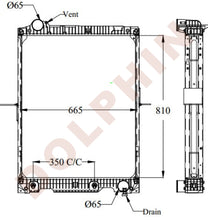 Cargar imagen en el visor de la galería, MERCEDES Radiator 810 x 661 x 76 mm Radiator