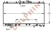 Cargar imagen en el visor de la galería, MITSUBISHI RADIATOR - 2.0 i 16V 2.4 GDI 2.5 i V6 24V (1996-) 375 x 718 x 30 mm Radiator