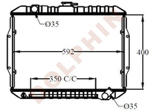 تحميل الصورة إلى عارض المعرض، Mitsubishi Radiator 1983-