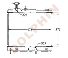 Load image into Gallery viewer, Mitsubishi Radiator 2012