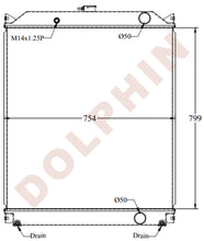 Cargar imagen en el visor de la galería, MULTIQUIP Radiator - Generator - 799 x 754 x 36 mm