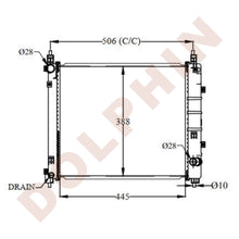 Load image into Gallery viewer, Nissan Radiator 2010-