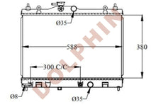 تحميل الصورة إلى عارض المعرض، NISSAN RADIATOR - 1.5 I 1.5 i 16V (2006-2011) 380 x 588 x 16 mm Radiator