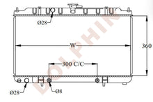 Load image into Gallery viewer, NISSAN RADIATOR - 1.8 (2000-2006) 360 x 688 x 26 mm Radiator