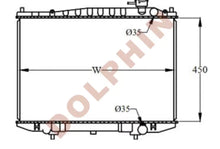 Load image into Gallery viewer, NISSAN RADIATOR - 2.4 i 12V (1998-) 450 x 688 x 26 mm Radiator