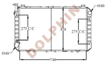 Load image into Gallery viewer, NISSAN RADIATOR - 2.8 TD (1988-) 740 x 458 x 30 mm Radiator