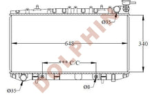 تحميل الصورة إلى عارض المعرض، NISSAN RADIATOR - 20 1.6 i 16V 1.8 i 16V 2.0 i 16V (1990-) 340 x 648 x 24 mm Radiator