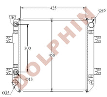 Load image into Gallery viewer, NISSAN Radiator - D01 - 425 x 458 x 32 mm - Radiator