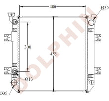 Load image into Gallery viewer, NISSAN Radiator - D02 Series - 400 x 458 x 32 mm Radiator