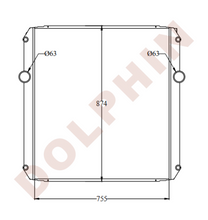 Load image into Gallery viewer, NOVA BUS Radiator - NOVA BUS 755 x 874 x 140 mm Radiator