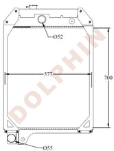 Load image into Gallery viewer, Perkins, FG Wilson Radiator - TPN440, 1006-6T, 1006-6 - 700 x 577 x 54 mm