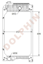Cargar imagen en el visor de la galería, PERKINS Radiator - Autocar WX 2010 & Newer 2010 & Newer ACX Models - 690 x 434 x 101 mm Radiator