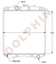 Cargar imagen en el visor de la galería, PERKINS Radiator - GENERATOR - 550 x 548 x 61 mm - Radiator