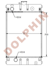 Load image into Gallery viewer, PERKINS Radiator - TPN440 403D-11G 403A-15 403D-15 403F-15 403F-15T 404A-22 404D-22 - 500 x 356 x 32 mm Radiator