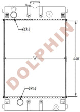 Load image into Gallery viewer, PERKINS Radiator - TPN441 403A-11 403D-11 403F-11 - 440 x 356 x 32 mm - Radiator