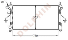 Load image into Gallery viewer, Peugeot Radiator 2006-2018 Aluminum Plastic / 780 X 375 24 Mm