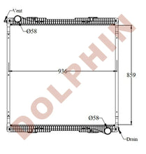 Load image into Gallery viewer, Radiator - G SeriesG420 P420 R420 (2007-) 859 x 936 x 40 mm - Radiator