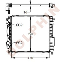 تحميل الصورة إلى عارض المعرض، Renault Radiator Year 1990-1998