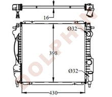 Cargar imagen en el visor de la galería, Radiator For Renault Year 1990-1998